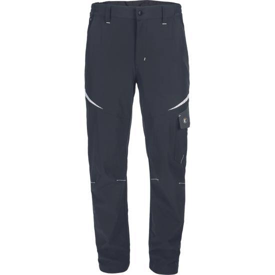 Obrázek EMERTON S-STRETCH kalhoty černá/šedá - 